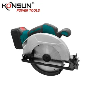 KONSUN tools 185/160mm seghe circolari a batteria al litio sega circolare a batteria per legno (KX73201)