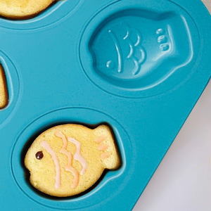 Molde para Pastel Antiadherente de 6 Tazas, Bandeja para Hornear de Acero al Carbono con Revestimiento de Teflón para Uso Doméstico y Comercial - Product Image 2