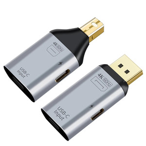 <span class=keywords><strong>USB</strong></span> 3.1 Loại C Adapter <span class=keywords><strong>USB</strong></span>-C Để HDTV Dp <span class=keywords><strong>Mini</strong></span> Dp HD Video Splitter Đối Với Samsung Máy Tính Xách Tay 100W 4K60Hz Loại C Chuyển Đổi - Product Image 1