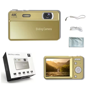 Cámara Digital <span class=keywords><strong>de</strong></span> 64MP con Pantalla <span class=keywords><strong>de</strong></span> 2.8 Pulgadas para Fotografía, Zoom Digital 16X, Videocámara Deslizante 4K, Cámara Compacta para Vlogging M15 - Product Image 2