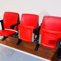 Siège de stade en PP moulé par injection à haute rigidité pour terrain de football et de basketball