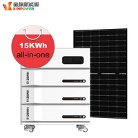 Batterie au lithium de 15 kWh pour système solaire - Systèmes de stockage de panneaux solaires muraux