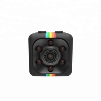 Kamera CCTV 1080P SQ11, kamera keamanan rumah penglihatan malam deteksi gerakan luar ruangan dalam ruangan nirkabel kamera jempol Camcorder