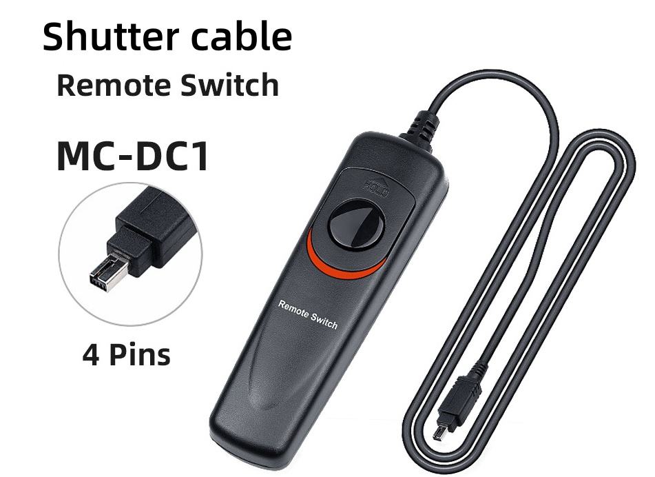HongXing Remote Shutter Release Cable MC-DC1 SLR Camera Shutter Cable for Nikon D70S D80 Digital Camera Accessory