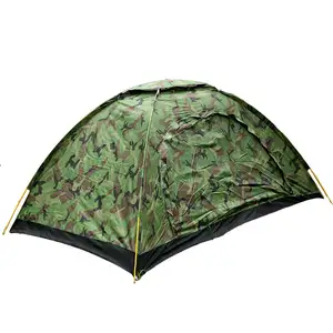 Yüksek kaliteli açık renk çift özelliği otomatik kamp çadırı