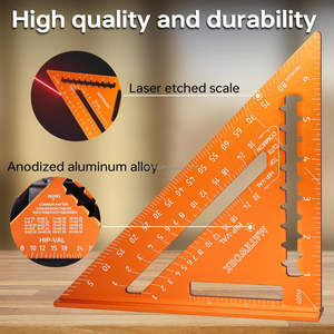 Outil carré <span class=keywords><strong>en</strong></span> aluminium <span class=keywords><strong>de</strong></span> <span class=keywords><strong>charpentier</strong></span> <span class=keywords><strong>de</strong></span> 7 pouces pour le travail du bois et la menuiserie - Product Image 4