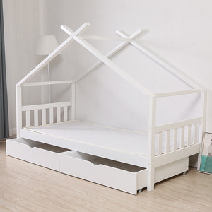 Juego de Muebles de Madera Contemporáneos <span class=keywords><strong>Montessori</strong></span> para Dormitorio Infantil, Diseño de Casa con Cajones, Individual/<span class=keywords><strong>Doble</strong></span>, Venta al por Mayor - Product Image 5