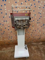 Machine d'impression à encreur de bord de cuir double face pour machine de coloration de chaussures de ceinture