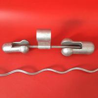 Helical peredam getaran Spiral dan palu anti-getaran untuk ADSS / OPGW kabel serat optik penjepit kabel fitting kabel optik
