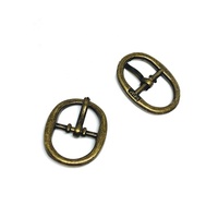 Petites boucles de ceinture à ardillon en alliage de zinc en métal de haute qualité personnalisées boucle de chaussures