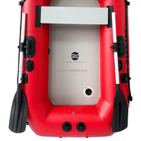 Bateau de pêche gonflable pliable Hailebao en PVC, stable, à fond rigide et épaissi, pour 2 personnes, idéal pour le surf et la plongée
