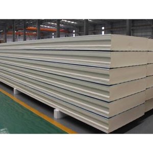 Tegole metalliche sandwich in lana <span class=keywords><strong>di</strong></span> roccia e alluminio impermeabili, pannelli isolanti in alluminio <span class=keywords><strong>per</strong></span> tetti <span class=keywords><strong>di</strong></span> magazzini - Product Image 5