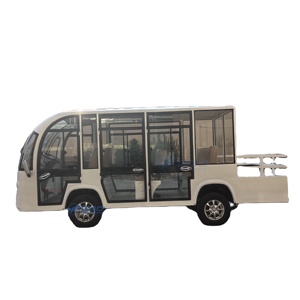 Bus électrique de tourisme personnalisé 8 places 2026, modèle populaire, avec sièges baquet, blanc, pour navettes touristiques - Product Image 1