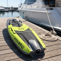 Planche de surf électrique EPP haute vitesse à propulsion par jet, commande manuelle, moteur sans balais étanche rechargeable 72V