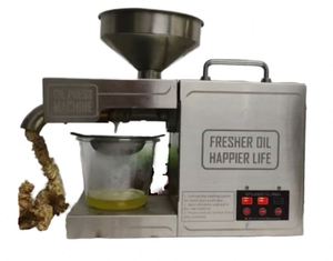 Hot Selling Automatic Steel Household Mini Soybean <b>Oil</b> Pressing <b>Machine</b> 110V/220V Cold Hot Pressing New High - Product Image 1