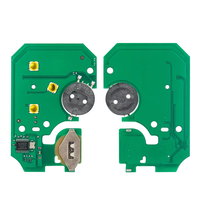 Puce ID46 PCF7947 pour clé télécommande Clio Logan Megane 2 3 Scenic, 3 boutons, 433Mhz, carte intelligente, insert d'urgence