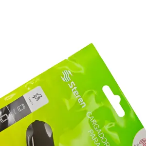カスタマイズ印刷卸売小型ヒートシール3面シール車USBインターフェイス包装袋