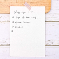 Notes non adhésives 78mm et blocs-notes A6 bloc-notes de rappel bloc-notes papier vierge petit bloc-notes