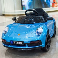 Voiture à pédales pour enfants à double batterie et double moteur, jouet excavatrice en plastique, jouet canard à pédales, voiture à pédales à bon prix
