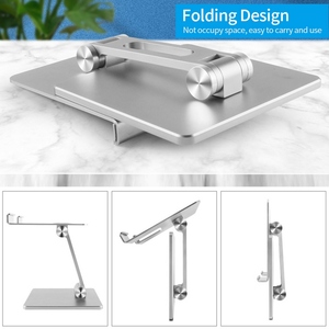 Phổ Chất Lượng Thép Carbon Gấp Bàn Máy Tính Bảng Đứng Gấp Máy Tính Bảng Chủ Gắn Loại Xách Tay Máy Tính Bảng Hiển Thị Giá - Product Image 5