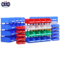 Boîte de rangement de pièces en plastique pour petites pièces de quincaillerie Organisateur d'outils d'étagère empilable à l'infini