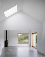 Ventanas Fijas de Vidrio y Aluminio para Villa Moderna Suifu, con Aislamiento Térmico, Recubrimiento en Polvo, Tamaño Personalizado