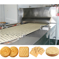 Nouvelle ligne de production de pain, gâteaux, toasts et biscuits automatique numérique à gaz et électrique, haute productivité, en acier inoxydable, avec four tunnel de cuisson