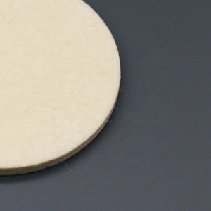 الشركة المصنعة للسيارات الزجاج لوحة تلميع عالية الكثافة غرامة ضمادة صوف الذاتي لاصق ورأى الصوف تلميع عجلة تلميع الوسادة - Product Image 3