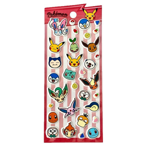 <span class=keywords><strong>Autocollants</strong></span> en mousse Pokémon authentiques, imperméables, dessins animés, Pikachu, <span class=keywords><strong>autocollants</strong></span> mignons pour carnets, jouets pour enfants - Product Image 5