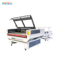 Máquina cortadora láser de alimentación automática 1610, máquina cortadora láser de tela, máquina cortadora láser CNC Co2