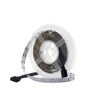 Kit de tira de luces LED RGB USB 3535, cinta trasera autoadhesiva, luz ambiental regulable que cambia de color para decoración de fondo de TV - Product Image 5