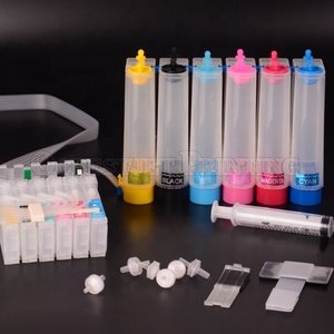 Cartouche d'encre Supercolor Ciss 6 couleurs/SET pour imprimante Epson L800 R300 R230 R270 R290 T50 1390 1400 1450 1500 - Product Image 2