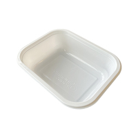 Barquettes alimentaires en CPET personnalisables de couleur blanche pour compagnies aériennes, vente en gros en Chine