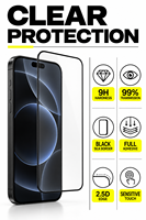 Pelindung Layar Kaca Tempered HD Jernih Berkualitas Tinggi Khusus untuk iPhone 18 Lipat, Anti Gores untuk iPhone Duo