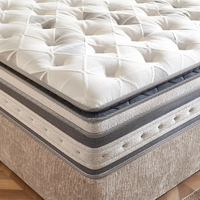 Fünf-Sterne-Hotel Memory Foam Hybrid-Matratze Einzelgröße Maßgefertigte Taschenfederkern-Matratze Komprimiert Vakuumverpackt Aufrollbare Stoffmatratze