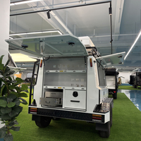 Remorque tout-terrain professionnelle standard AU 4x4 avec suspension indépendante