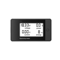 20A/50A/100A/200A compteur numérique DC8-100V voltmètre ampèremètre LCD 4-en-1 tension cc courant puissance détecteur d'énergie Amperimetro Shunt
