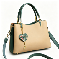 Sac à main d'épaule de luxe Hopefar pour femme, tendance, uni, avec broderie, fermeture éclair, portable, en PU, doublure polyester – Nouvelle collection en promotion