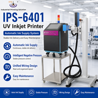 Imprimante jet d'encre UV numérique IPS-6401, hauteur d'impression 32,4 mm, imprimante PIJ pour l'impression de codes QR, de codes-barres et de graphiques
