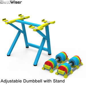 Factory Direct <b>20kg</b> Adjustable Dumbbell 1kg Increment Wholesale Quick-Adjust <b>Weights</b> Home Gym Fitness Equipment OEM/ODM Gear ZK- - Product Image 2