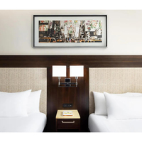 Meubles de luxe 3 étoiles, meubles de chambre d'hôtel, ensemble de chambre à coucher, meubles de chambre d'hôtel sur mesure