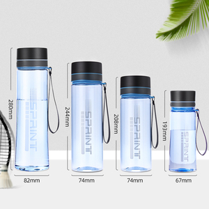 <strong>Wholesale</strong> Clear <strong>Plastic</strong> Sports <strong>Water</strong> <strong>Bottles</strong> With Custom Logo Transparent Portable Matte Cheap Large Capacity <strong>Bottle</strong> for Gym