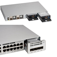 Nuevo Switch Cisco Catalyst 9200L C9200L-24T-4X-E Original de 24 Puertos de Datos con 4x10G SFP+ Uplinks, Network Essentials L3 Administrado, en Stock