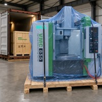 Centro de Mecanizado Vertical CNC de 5 Ejes VMC855, Fresadora de Metal con Precisión de ±0.005mm, Sistema BT40 GSK para Fabricación de Moldes y Aeroespacial
