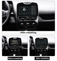 MEKEDE Lecteur DVD de Voiture 10" 8 Cœurs à Commande Vocale pour Renault Clio 4 BH98 KH98 2012-2018 avec BT WI-FI Radio Stéréo GPS