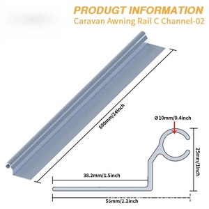 Yachuangxin Metal <b>Shelf</b> <b>Bracket</b> 3mm Thickness Polished Surface Single-Side Clip Standard Type - Product Image 3