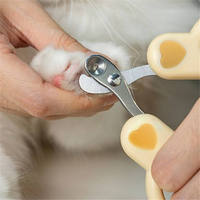 Coupe-ongles pour chat avec trou rond anti-coupure de la veine sanguine, coupe-griffes pour chiot, chaton et chat
