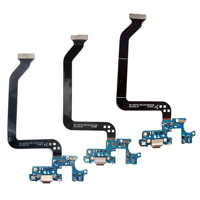 USB Charging Board Connector Port G977B G977N G977U Lite Dock S10 5G Signal Flex Cable for Samsung Galaxy