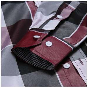 החדש אופנתי רזה סגנון מתאים רזה שרוול ארוך שמלה עסקית שרוול גדול לגבר - Product Image 5