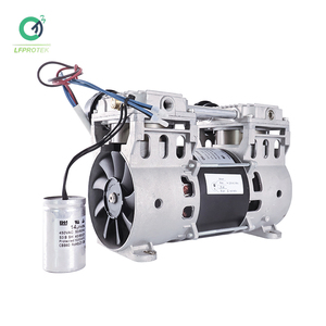 220V 2HP công nghiệp oilless Máy nén khí đầu im lặng nhà máy chuyên nghiệp di động Piston dầu Miễn phí bơm Máy nén khí - Product Image 5